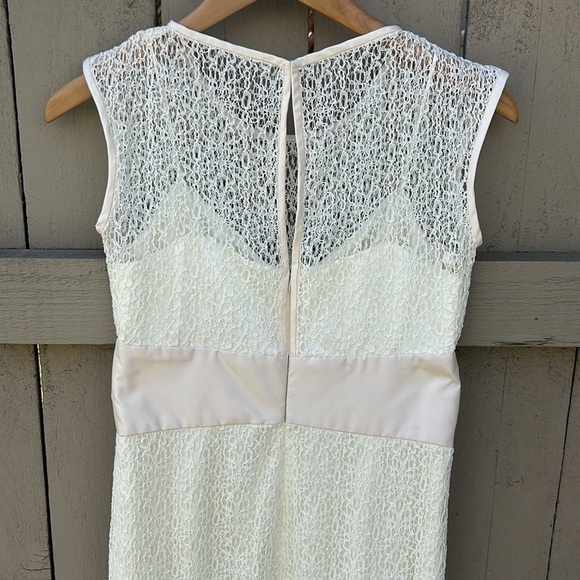 Xeniya Cocktail Dress Lace Crochet Super Feminine Tea Party Summer  Bridal Sz 0 - Picture 6 of 6